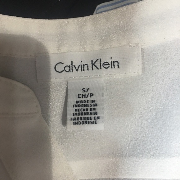 CALVIN Klein sheer spring top - Picture 6 of 7